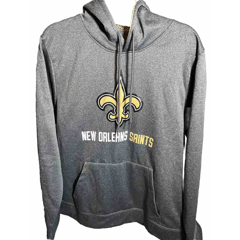 new orleans saints hoodie Large Fleur De Lis